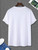 Fifth Avenue Floral Text Printed MIFT374 T-Shirt - White