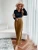 Fifth Avenue Women's Elastic Waist Pleat Detail Pants FAWLP91