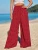 Fifth Avenue Women's Elastic Waist Polka Dot Detail Pants FAWLP93