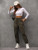 Fifth Avenue Women's Elastic Waist Cargo Pocket Detail Pants FAWLP99