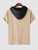 Fifth Avenue Sun Text MIFT396 Hooded ROKA T-Shirt - CRB