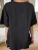 Fifth Avenue DIFT810 Duck Printed Oversized T-Shirt - Black