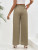 Fifth Avenue Women's Elastic Paperbag Waist Pocket Detail Pants FAWLP104
