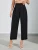 Fifth Avenue Women's Elastic Pleat Detail Waist Pocket Detail Pants FAWLP106