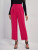 Fifth Avenue Women's Elastic Pleat Detail Waist Pocket Detail Pants FAWLP107
