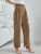 Fifth Avenue Women's Pocket Button Detail Waist Pocket Detail Pants FAWLP109
