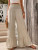 Fifth Avenue Women's Shirred Detail Waist Ruffle Detail Pants FAWLP110