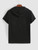 Fifth Avenue Smile Print MIFT430 Hooded ROKA T-Shirt - Black