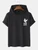 Fifth Avenue Back And Front Print MIFT447 Hooded ROKA T-Shirt - Black