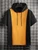 Fifth Avenue INZI Color Block Hooded T-Shirt
