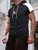 Fifth Avenue INKL Color Block Printed Hooded T-Shirt