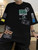Nine Zero Stickers Printed NZMT1 T-Shirt - Black