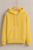 Fifth Avenue Women's Basic Pullover Kangaroo VC Hoodie - Yellow