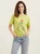 Women's Printed Detail Cotton T-Shirt MEPST593