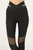 Women's Mesh Panel Detail Active Wear Leggings - WAL125