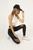 Women's Mesh Panel Detail Active Wear Leggings - WAL125