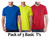 Pack of 3 Basic Crew Neck T Shirts By Tee Tall