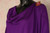 Purple Satin Silk Top by Marvi