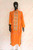 Rust Silk Lawn Shirt2 By Marjan