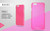 fshang High Transparency Case for iPhone 6 Plus - Pink