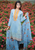 Al Karam LAWN 3 PIECE - EXCLUSIVE CHIFFON WITH EMBROIDERY Design SS-142-Grey