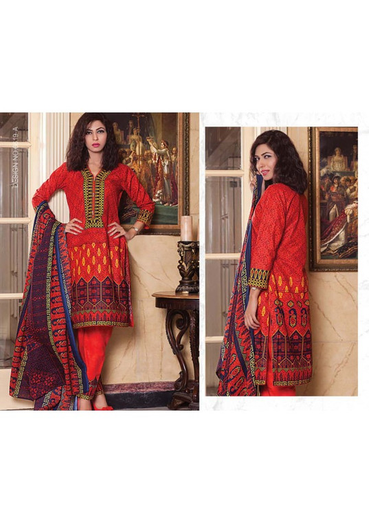 Rashid Designer Khaddar Vol-1-6619-A