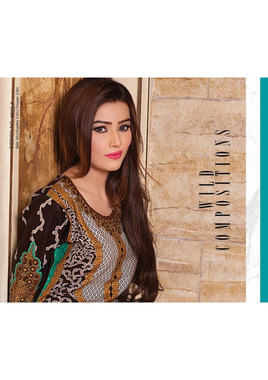 Rashid Designer Khaddar Vol-1-6623-A
