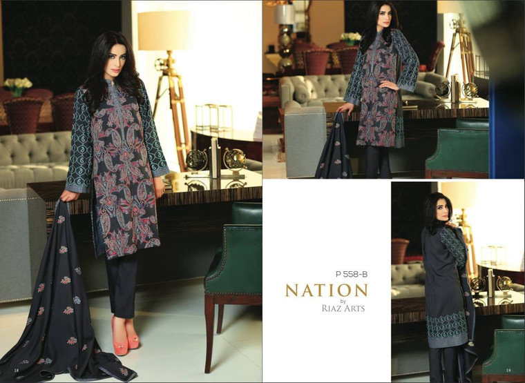 Nation Dhanak Winter Collection - 558B