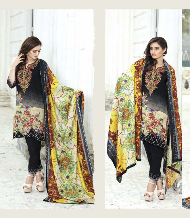 Varisha Embroidered Winter Collection - AL-005A