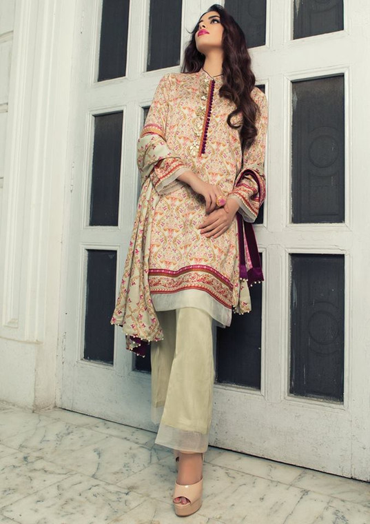 Imperial Grace 3 Piece Resham Twill Linen Collection - 38-OLIVE GREEN