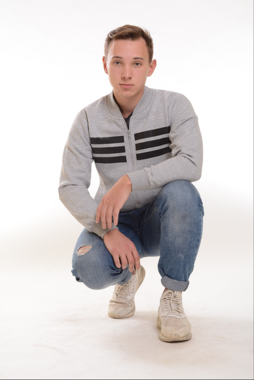 Fifth Avene Sports Jacket - Fleece Version - Heather Grey