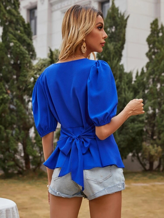 Women's Back Tie Top by Groove - GRWTP6