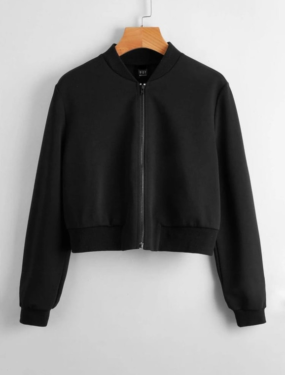 Fifth Avenue Zip Detail Bomber Jacket FA21W50