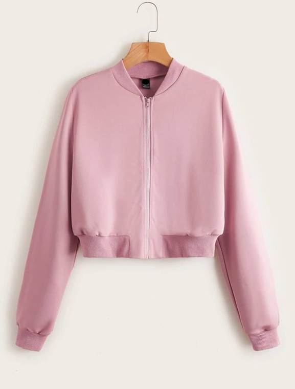 Fifth Avenue Zip Detail Bomber Jacket FA21W51