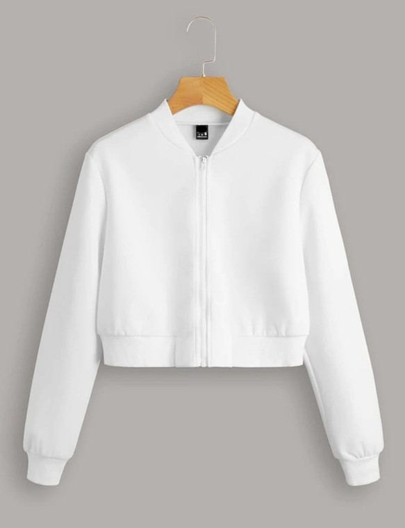 Fifth Avenue Zip Detail Bomber Jacket FA21W53