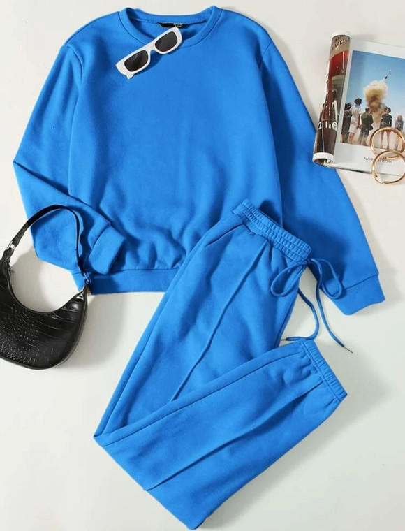 Fifth Avenue WTPS14 Seam Detail Sweatshirt and Jogger Pants Set