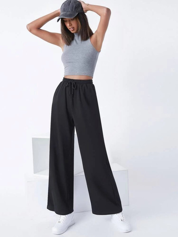 Fifth Avenue Women's Wide Leg Jogger Pants FAWFJP13