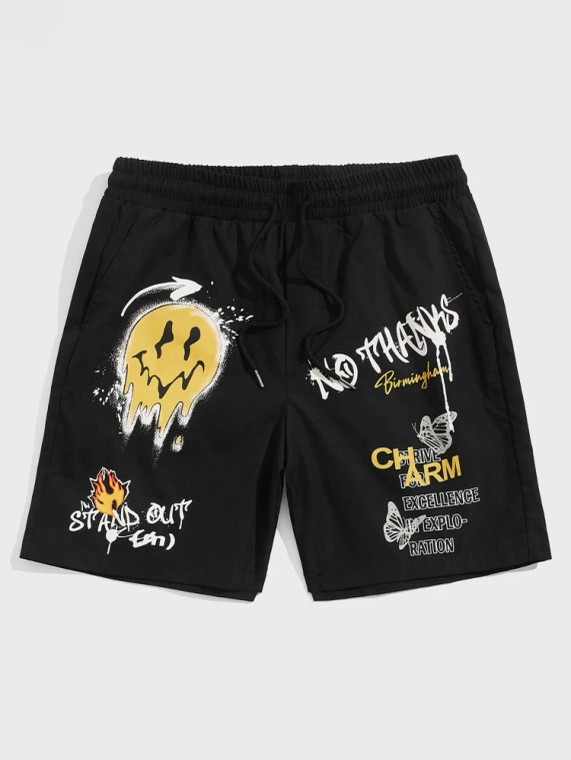 Fifth Avenue Mens FAMS4 Printed Shorts - FASPR40