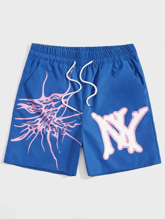 Fifth Avenue Mens FAMS8 Printed Shorts - FASPR43