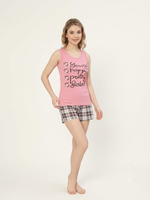 Women's 2 Piece Night Wear Co Ord Set - WNCS221