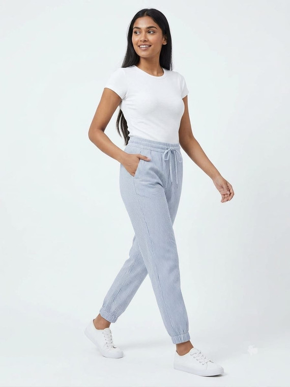 Women's Cargo Pocket Detail Jogger Pants - MWJP176