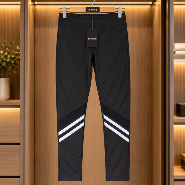 Women's Mesh Panel Detail Active Wear Leggings - WAL300