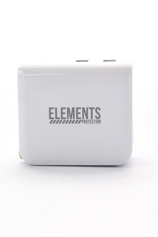 Elements Dual USB Smartphone Wall Super Fast Charger