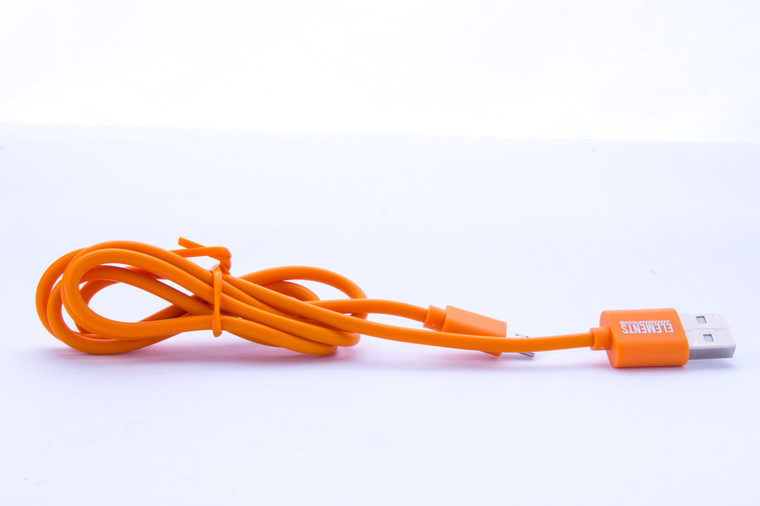 Elements Protection Micro USB Data Cable - Orange