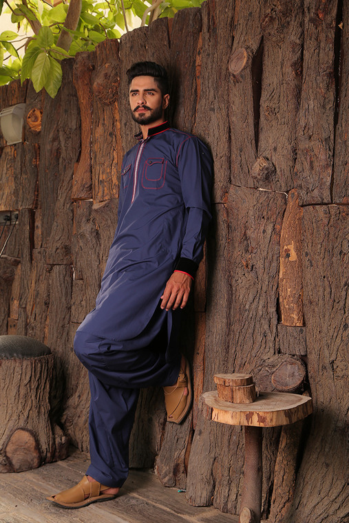 Verdict Designer Wear Shalwar Kameez by Fahad & Mustafa