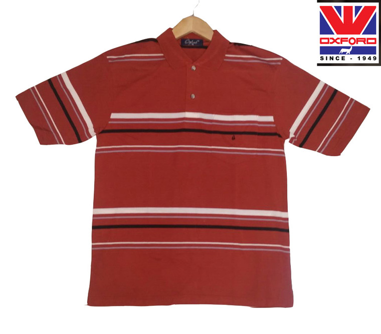 Orange  Polo by Oxford Garments