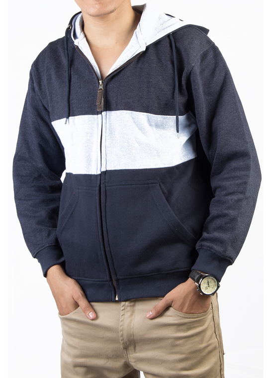 Navy Blue Hoodie by Oxford Garments