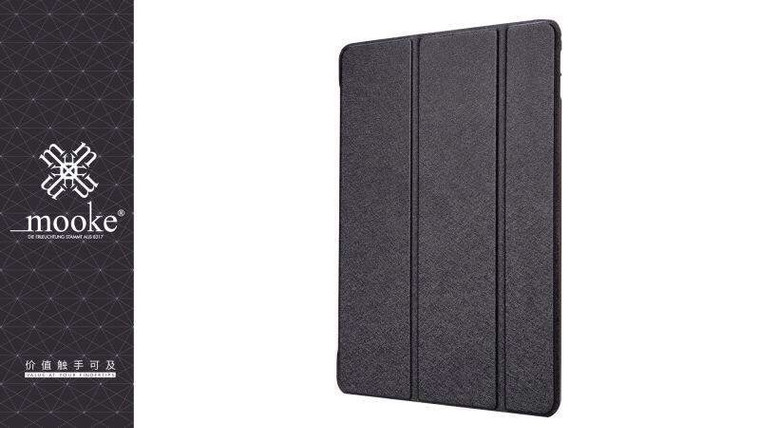 fshang Mooke Shiny Series Stand Case for iPad Air 2 - Black