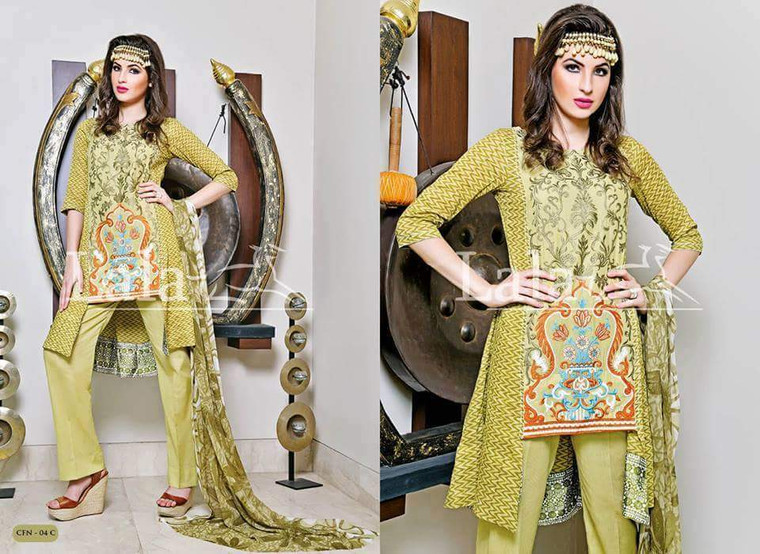 La Belleza Exclusive Chiffon Design CFN-04C
