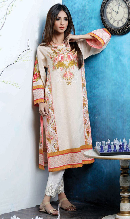 Orient Kurti Embroidered Design 16-017-C